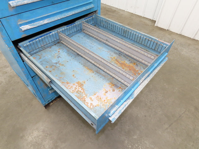 Lyon Tool Cabinet Chest 6 Drawer 28x30x44" Gray Lista Stanley Vidmar