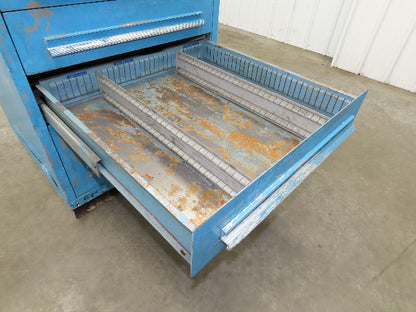 Lyon Tool Cabinet Chest 6 Drawer 28x30x44" Gray Lista Stanley Vidmar
