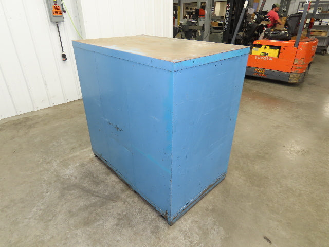 Lyon Tool Cabinet Chest 4 Drawer 28x45x44" Gray Lista Stanley Vidmar Rough
