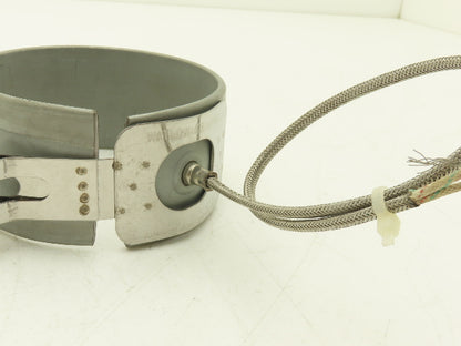 Watlow B3N2AC3 Steel Band Heater 2"Width x 3-3/4"ID 700W 240V  Lot of 2