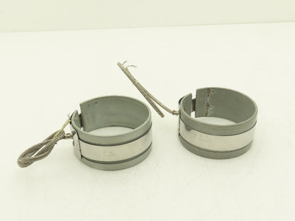 Watlow B3N2AC3 Steel Band Heater 2"Width x 3-3/4"ID 700W 240V  Lot of 2