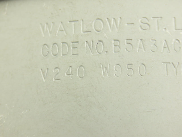 Watlow B5A3AC15 Steel Band Heater 3"Width x 5"ID 950W 240V Type M