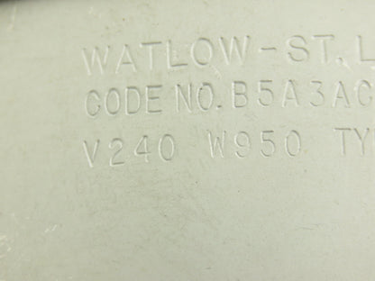 Watlow B5A3AC15 Steel Band Heater 3"Width x 5"ID 950W 240V Type M