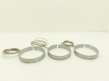 BCI Big Chief BC38489A Steel Band Heater 1"Width x 5-1/2"ID 100W 277V  Lot of 3