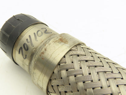 1-1/2" x 30" Braided Stainless Steel Compressed Air Flex Hose 1-1/2"MNPT Ends