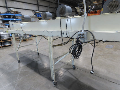 EMI Plastics 35"x 20' Belt Conveyor Dryer 29" Tunnel 115V Variable Speed 62FPM
