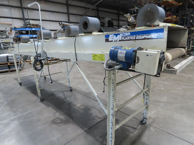 EMI Plastics 35"x 20' Belt Conveyor Dryer 29" Tunnel 115V Variable Speed 62FPM