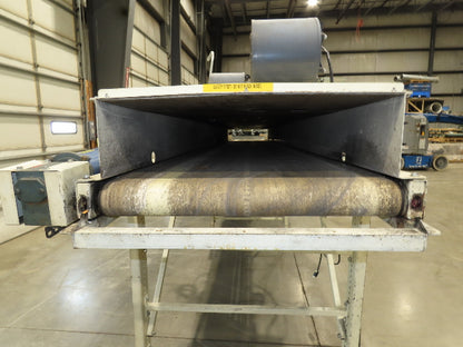 EMI Plastics 35"x 20' Belt Conveyor Dryer 29" Tunnel 115V Variable Speed 62FPM