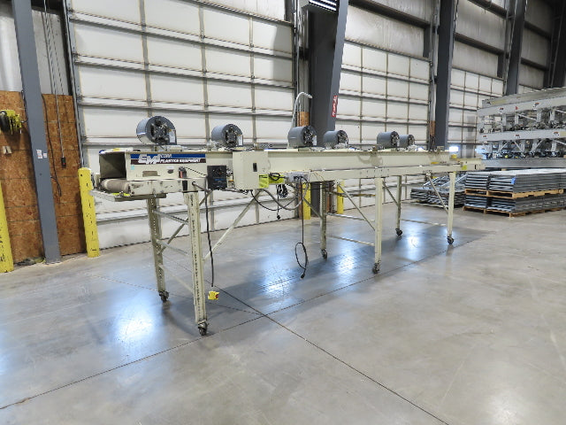 EMI Plastics 35"x 20' Belt Conveyor Dryer 29" Tunnel 115V Variable Speed 62FPM