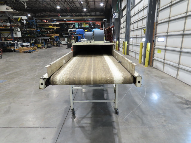 EMI Plastics 35"x 20' Belt Conveyor Dryer 29" Tunnel 115V Variable Speed 62FPM