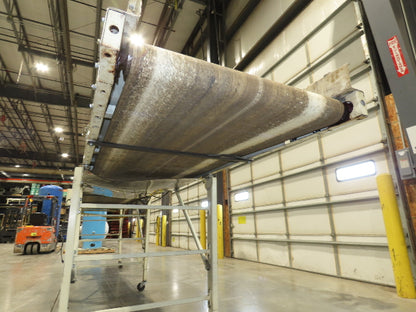 EMI Plastics 35"x 20' Belt Conveyor Dryer 29" Tunnel 115V Variable Speed 62FPM