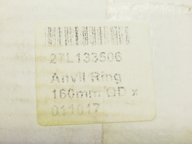Maxcess/Tidland 27L133506 Anvil Ring 160mm OD x 101mm ID x 40mm Wide Double Edge
