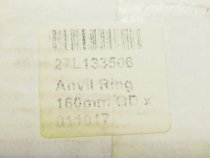 Maxcess/Tidland 27L133506 Anvil Ring 160mm OD x 101mm ID x 40mm Wide Double Edge
