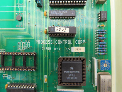 Process Control Corp C1200 Timer Circuit Board PCB