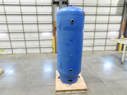 Steel Fab Vertical Compressed Air Receiver Tank 400 Gallon 200 PSI 36"x 103"