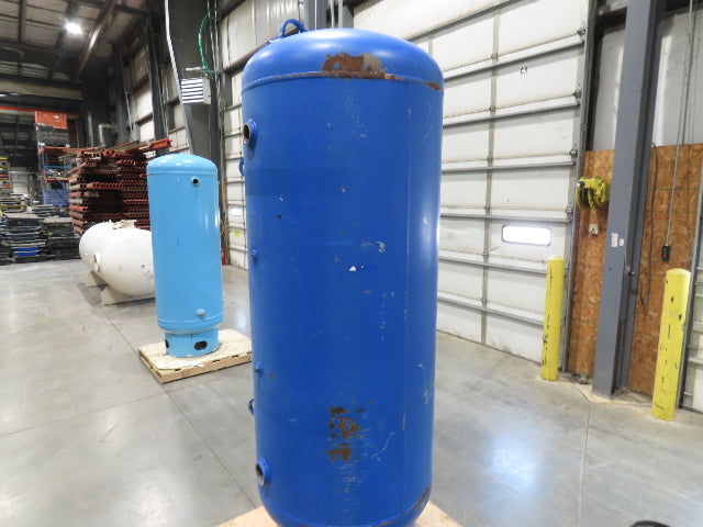 Steel Fab Vertical Compressed Air Receiver Tank 400 Gallon 200 PSI 36"x 103"