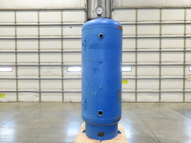 Steel Fab Vertical Compressed Air Receiver Tank 400 Gallon 200 PSI 36"x 103"