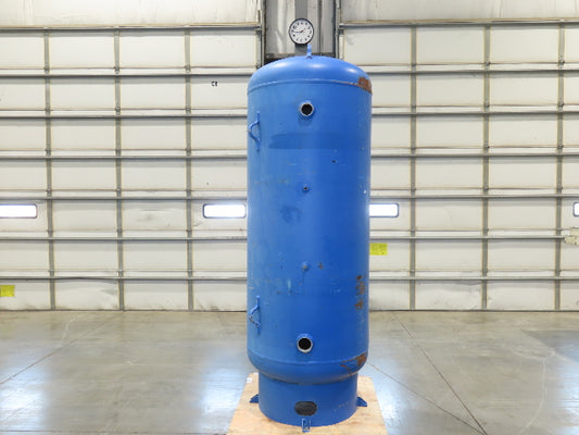 Steel Fab Vertical Compressed Air Receiver Tank 400 Gallon 200 PSI 36"x 102"