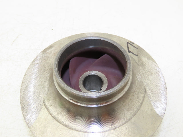 Scott 131.000.473 Pump Impeller #54 Iron 6.00" x .88" Bore Small Radius 2.85"