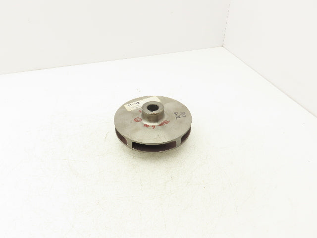 Scott 131.000.473 Pump Impeller #54 Iron 6.00" x .88" Bore Small Radius 2.85"