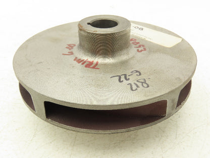 Scott 131.000.473 Pump Impeller #54 Iron 6.00" x .88" Bore Small Radius 2.85"