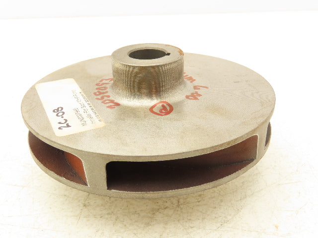Scott 131.000.473 Pump Impeller #54 Iron 6.00" x .88" Bore Small Radius 2.85"