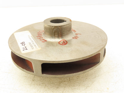 Scott 131.000.473 Pump Impeller #54 Iron 6.00" x .88" Bore Small Radius 2.85"