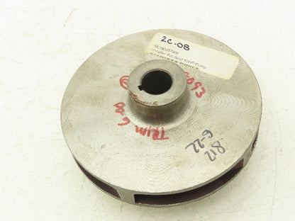 Scott 131.000.473 Pump Impeller #54 Iron 6.00" x .88" Bore Small Radius 2.85"