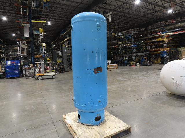 Brunner Vertical Compressed Air Receiver Tank 240 Gallon 125 PSI 30"x 93"