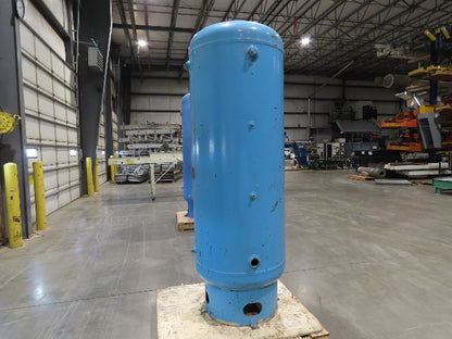 Brunner Vertical Compressed Air Receiver Tank 240 Gallon 125 PSI 30"x 93"