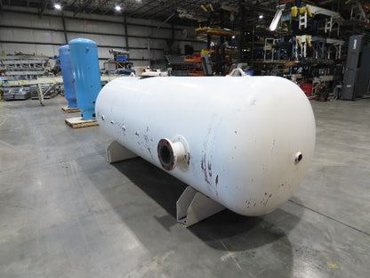 Silvan 1040 Gallon Horizontal Compressed Air Receiver Tank 150PSI 48"x 12'L