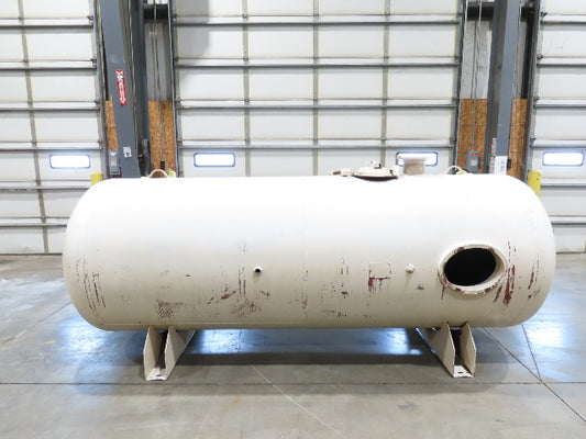 Silvan 1040 Gallon Horizontal Compressed Air Receiver Tank 150PSI 48"x 12'L