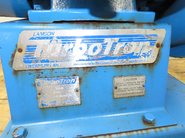 Lamson Turbotron TBXH10R15AD35 Regenerative Blower Exhauster 4"x3" 15Hp 3500 RPM