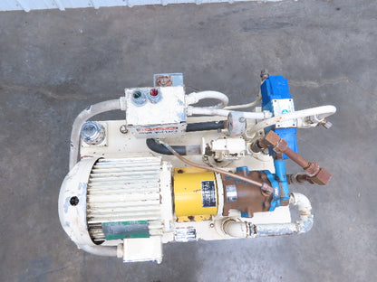 Hydro-Mechanical Vickers PVB6 Hydraulic Power Unit 25 Gal 6gpm 2000psi 5Hp 3PH