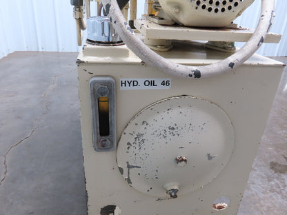 Hydro-Mechanical Vickers PVB6 Hydraulic Power Unit 25 Gal 6gpm 2000psi 5Hp 3PH