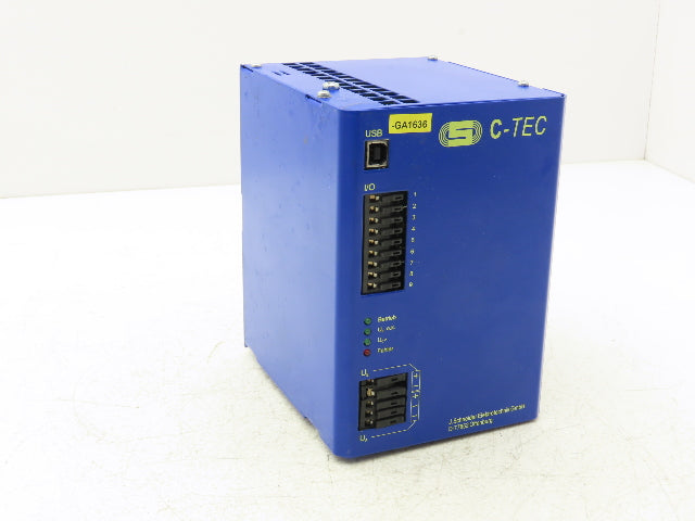 J. Schneider C-TEC 2410-10KJ-001 10A Power Supply 12/24VDC Capacitor Buffered
