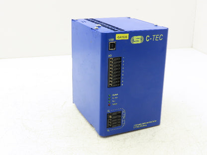 J. Schneider C-TEC 2410-10KJ-001 10A Power Supply 12/24VDC Capacitor Buffered