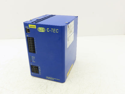 J. Schneider C-TEC 2410-10KJ-001 10A Power Supply 12/24VDC Capacitor Buffered