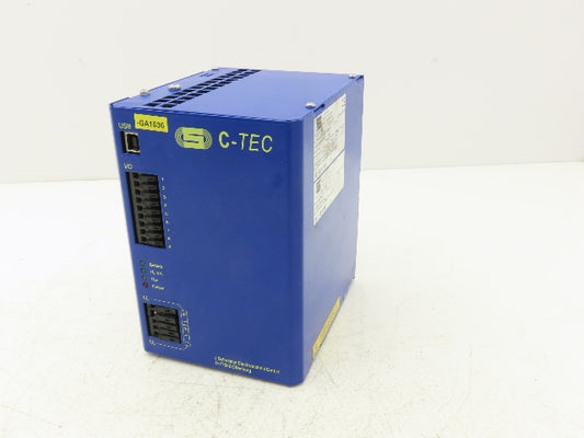 J. Schneider C-TEC 2410-10KJ-001 10A Power Supply 12/24VDC Capacitor Buffered