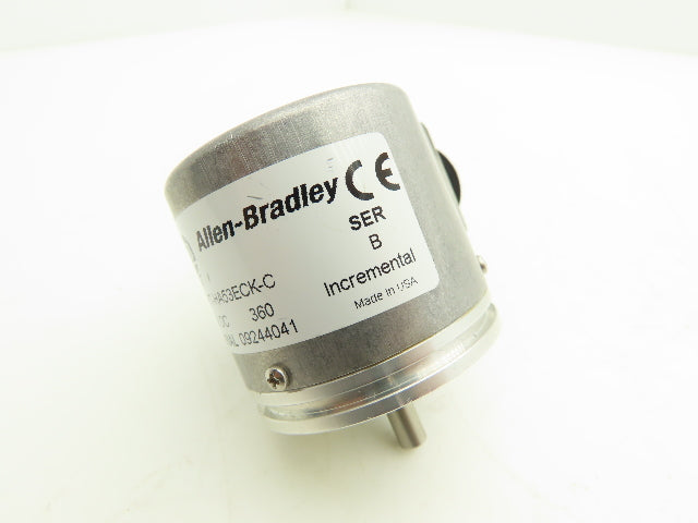 Allen Bradley 845T-HA53ECK-C Encoder Optical Incremental 24VDC 6mm Shaft 360PPR