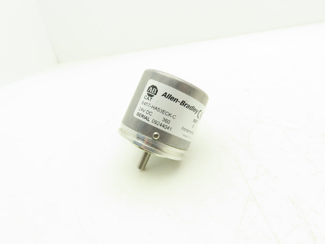 Allen Bradley 845T-HA53ECK-C Encoder Optical Incremental 24VDC 6mm Shaft 360PPR