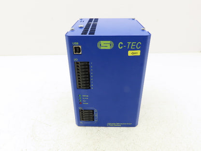 J. Schneider C-TEC 2410-10KJ-001 10A Power Supply 12/24VDC Capacitor Buffered