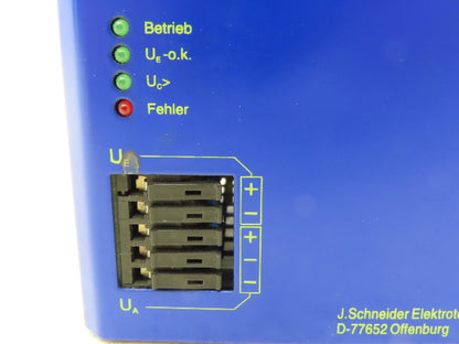 J. Schneider C-TEC 2410-10KJ-001 10A Power Supply 12/24VDC Capacitor Buffered