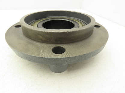 Hub City FC350X3 Flange Ball Bearing 3" Bore 4 Bolt Piloted Set Screw Lock