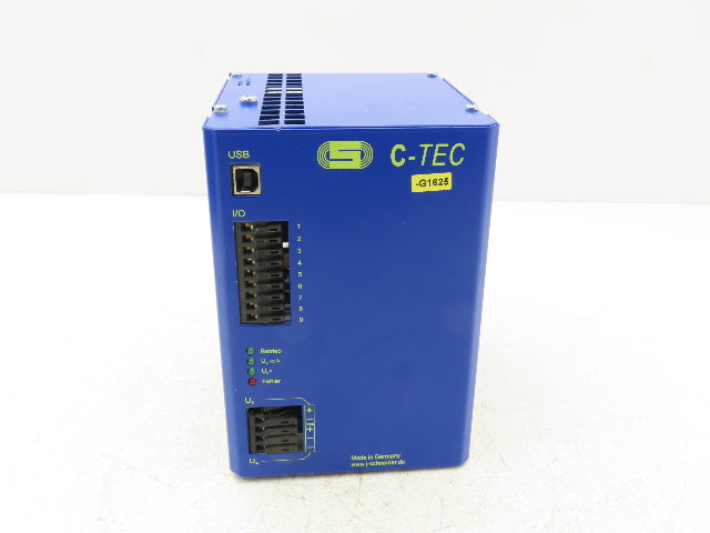 J. Schneider C-TEC 2410-10KJ-001 10A Power Supply 12/24V Capacitor Buffered READ