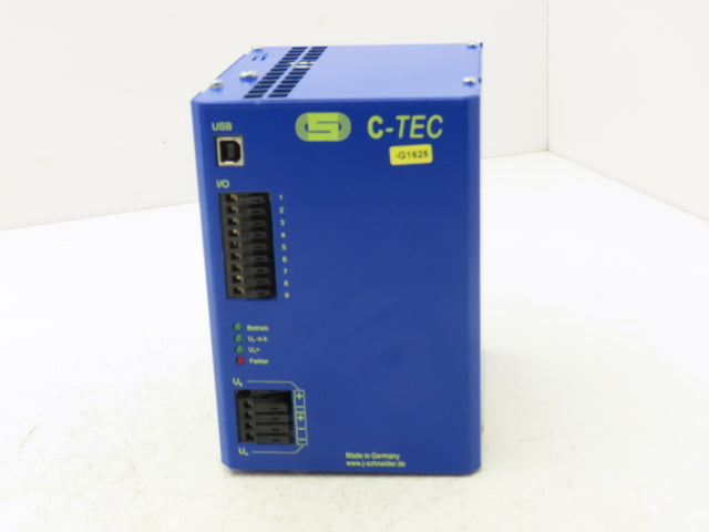 J. Schneider C-TEC 2410-10KJ-001 10A Power Supply 12/24V Capacitor Buffered READ