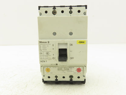 Moeller NZM N1-A80 Circuit Breaker 80A 3-Pole 690VAC 3PH Molded Case