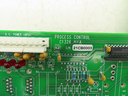 Process Control Corp C1326 REV A  I/O Board / PC Control Board PCB