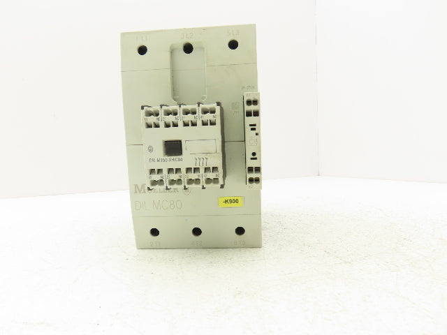 Klockner Moeller DIL MC80 Motor Starter Contactor 75Hp 600A 600V 3Ph