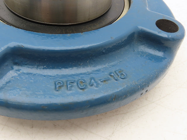 MB Mfg PFC4252-1516 Flange-Mount Ball Bearing 2-15/16" ID 4 Bolt Set Screw Lock